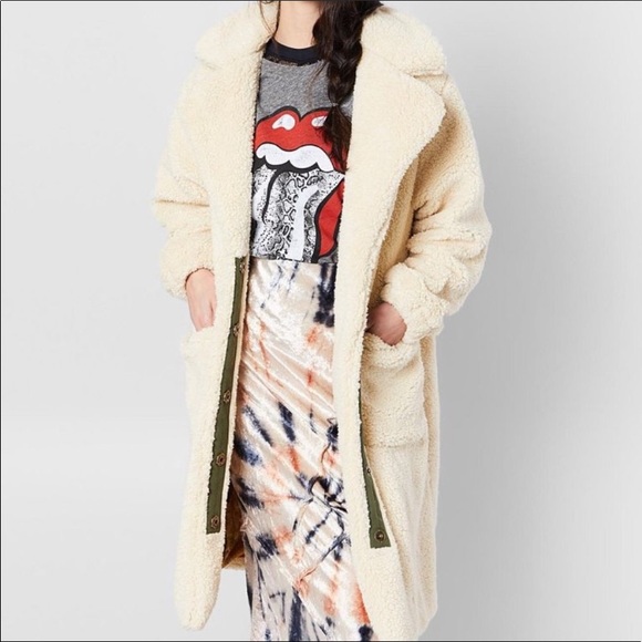 FREE PEOPLE “Tessa Teddy” COAT - Picture 1 of 6